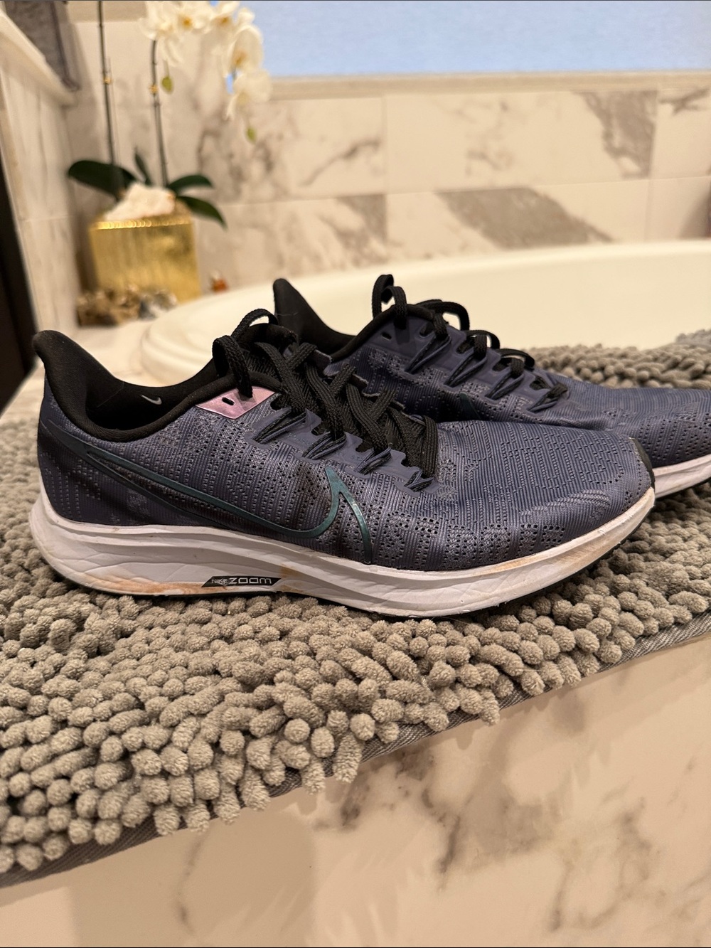 Nike Zoom Women’s Running Shoe - Navy with Black Accents